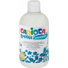 Farba TEMPERA biała CARIOCA 500ml 40427/01