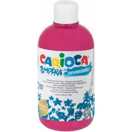 Farba TEMPERA ciemno różowa CARIOCA 500ml 40427/04