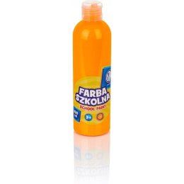 Farba szkolna 250ml fluorescencyjna pomarańczowa 301217030