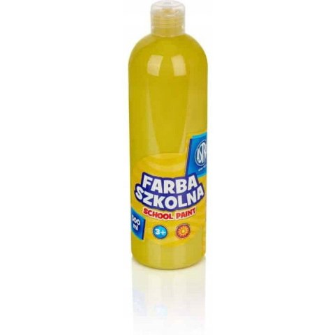 Farba szkolna Astra 500 ml - żółta 83410903 ASTRA