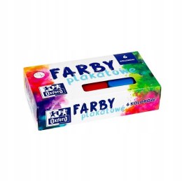 Farby plakatowe 6 kolorów 20ml 400167103 OXFORD