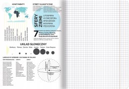 Zeszyt A5 60k kratka margines ściągi GEOGRAFIA 400181530 TOP 2000