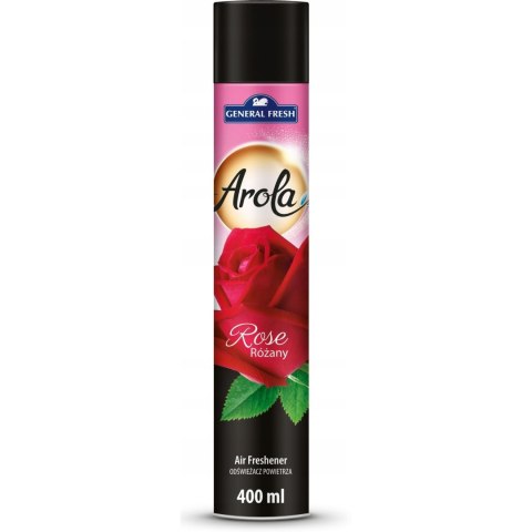 Odświeżacz powietrza AROLA Spray 400ml róża GENERAL FRESH