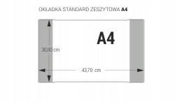 Okładka standard zeszytowa A4 - 300 (25szt.) OZK-02 BIURFOL