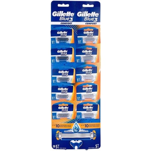 Maszynka do golenia GILLETTE BLUE3 COMFORT plansza (10szt)