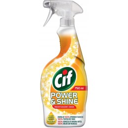 Spray CIF przeciw tłuszczowi 750ml KUCHNIA Power & Shine