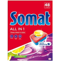 Tabletki do zmywarki SOMAT (44 tabletek) Lemon & lime All in ONE