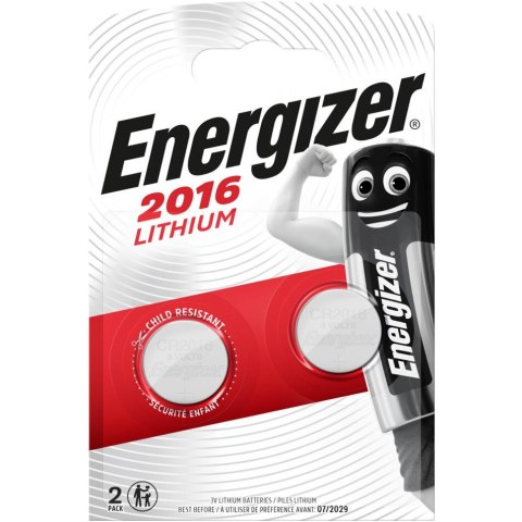 Bateria ENERGIZER CR2016 litowa (2szt)