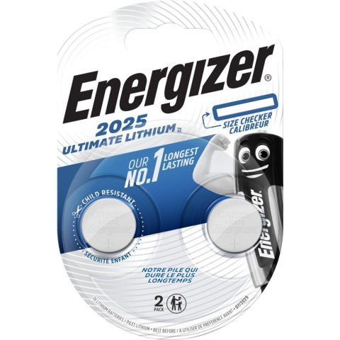 Bateria ENERGIZER Ultimate Lithium CR2025 litowa (2szt)