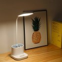 Lampka biurkowa led PLATINET PEN HOLDER biala 4W (45777)