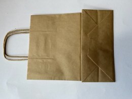 Torba ekologiczna ECOBAG 180x80x225mm szara kraft 10232030000