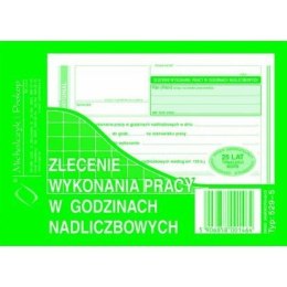 529-5 Zlecenie wyk.prac w godz nadliczbow.MICHALCZYK I PROKOP