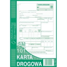 802-3N Karta drogowa A5 80 kartek Michalczyk i Prokop