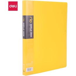 Album ofertowy A4 30 koszulek RIO żółty 5033 YELLOW DELI