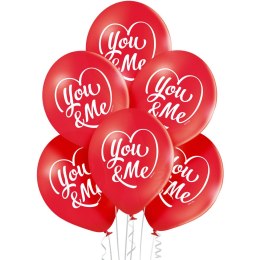 Balony YOU AND ME 6 szt BN06-376 ALIGA