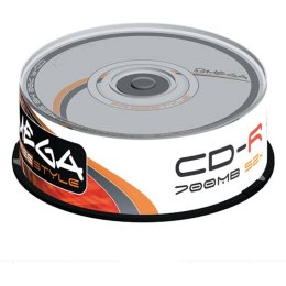 Płyta CD-R 700MB OMEGA 52x cake (25szt) (56303)