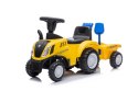 Jeździk Traktor New Holland 658T Żółty