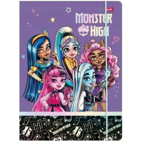 Teczka z raczką A4 MONSTER HIGH Unipap