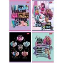 Zeszyt A5 32k 3linia kolorowa 70g MONSTER HIGH UNIPAP