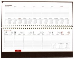 Terminarz leżący NATURA KB047AB granatowy Wokół Nas