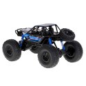 Samochód zdalnie sterowany na pilota RC Crawler Climbing Car 1:10 4WD 48cm niebieski