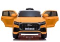 Auto na Akumulator Audi Q8 JJ2066 Żółty Lakierowany