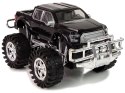 Zestaw Pojazdów Czarny Monster Truck Białe Laweta 58 cm