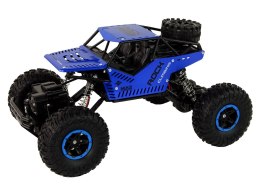 Auto RC Zdalnie Sterowane 1:16 Czarne Niebieskie