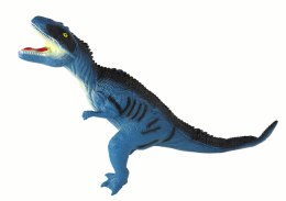 Duża Figurka Dinozaur Tyranozaur Dźwięk 41 cm Niebieski lub Pomarańczowy