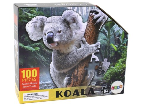 Puzzle 100 Elementów Motyw Koali Na Drzewie Zwierzęta