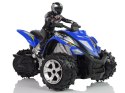 Quad Rock Crawler Trójkołowy Zdalnie Sterowany 1:12 2,4G Niebieski