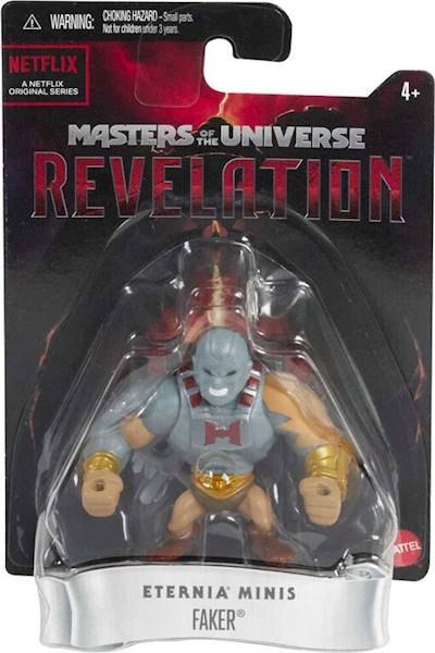 MATTEL MOTU Revelation Eternia Minis Faker 5cm