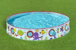 Bestway 55029 BASENIK ROZPOROWY FILL 'N FUN BURTA STATKU Z OKIENKAMI 152cm x 25cm