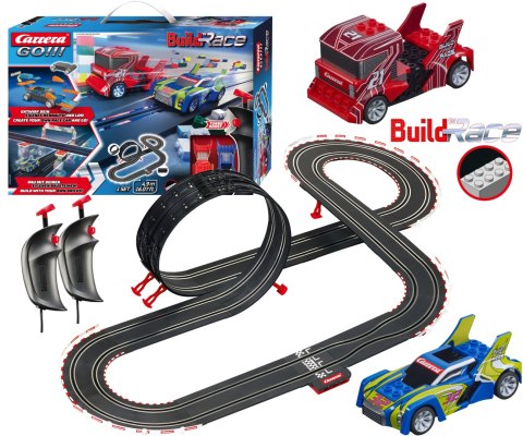 Carrera Go 20062530 Build'n Race - Racing Set 4,9m