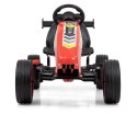 Gokart na pedały Rocket Red